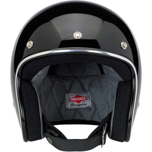 Biltwell Bonanza Solid Motorcycle Helmet