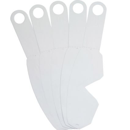 Moose Fox Air Goggle Clear Tear-Offs 20 Pack