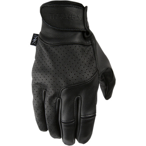 Thrashin Supply Siege Mens Leather Vented Gloves
