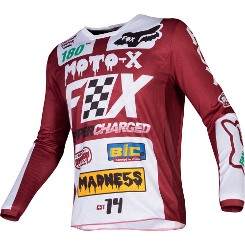Fox Racing 180 CZAR Mens MX Offroad Jersey