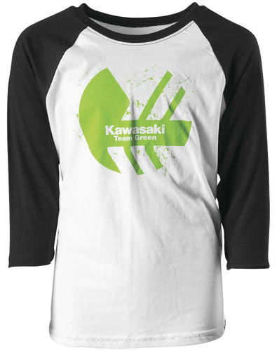 Factory Effex Kawasaki Cased Youth Baseball Shirt