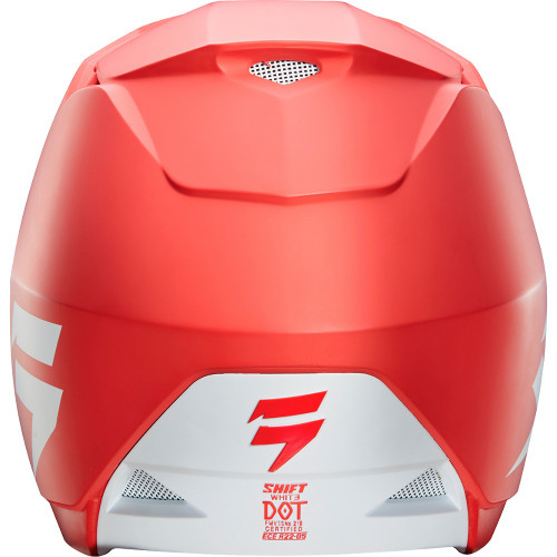Shift White/Whit3 Label Solid Youth MX Offroad Helmet