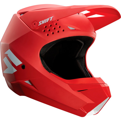 Shift White/Whit3 Label Solid Youth MX Offroad Helmet