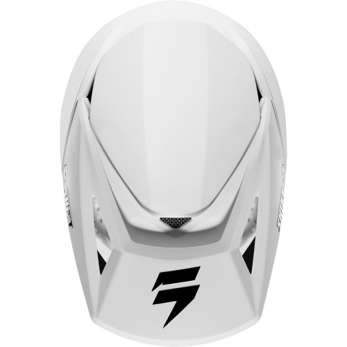 Shift White/Whit3 Label Solid Youth MX Offroad Helmet