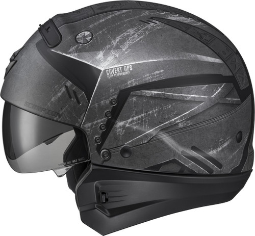 Scorpion Covert Incursion Phantom 3-in-1 Motorcycle Helmet