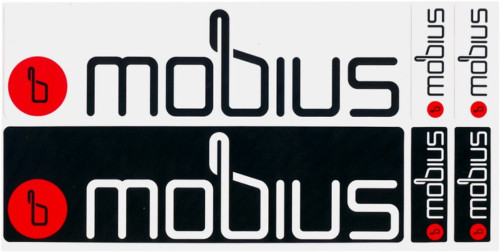 Mobius Mobius Logo Vinyl Decal Sheet