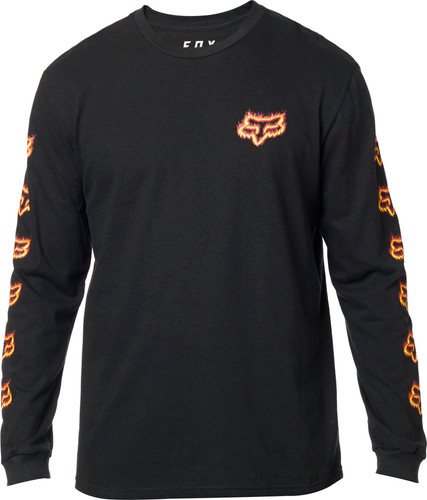 Fox Racing Flame Head Mens Long Sleeve T-Shirt