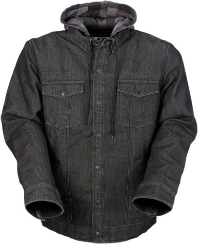 Z1R Timber Denim Mens Button Up Long Sleeve Shirt
