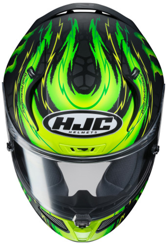 hjc crutchlow helmet MACNA Replica Full Face Motorcycle Black M Automotive HJC RPHA 11 Crutchlow Motorcycle