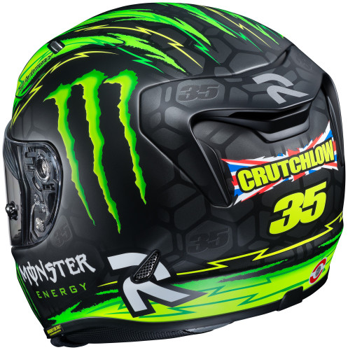 crutchlow helmet hjc HJC RPHA 11 Pro Crutchlow Green Helmet size Medium