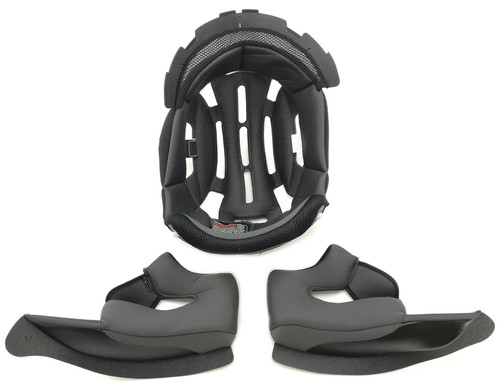 Scorpion EXO-R320 Helmet Cheekpads & Kwikwick II Top Liner Set