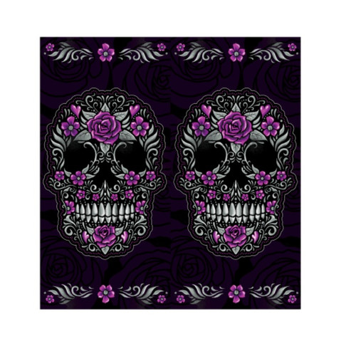 Lethal Threat Floral Skull Neck Warmer Scarf