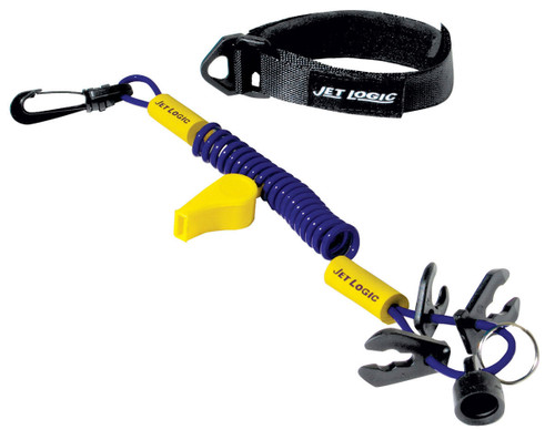 Jet Logic AirHead Ultimate PWC Kill Switch/Whistle Lanyard Tether