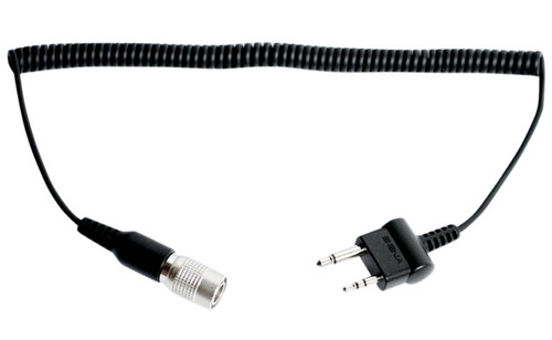 SENA SR10 Two-Way Radio Cable w/Straight Twin-Pin for ICOM & Midland