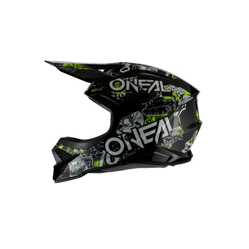 O'Neal 3 SRS Attack 2.0 MX Offroad Helmet