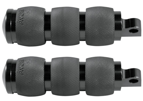 Avon Black Air Footpegs (FP-AIR-90-ANO)
