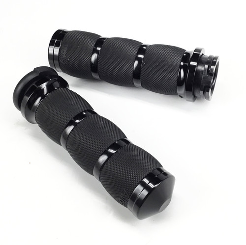 Avon Air Cush Black Handlebar Grips (AIR-90-ANO)
