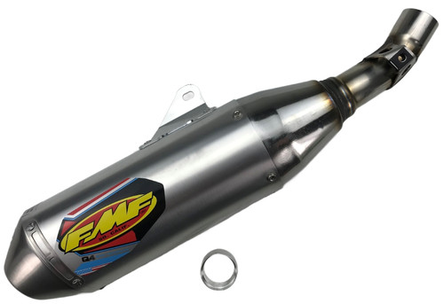 FMF Q4 Spark Arrestor Aluminum/Stainless Steel Slip-On Muffler (041287)