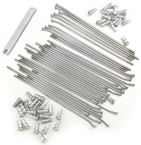 Excel MX Rear Spoke & Nipple Set Stainless 19x1.85/2.15 - 36H (XS8-23197)