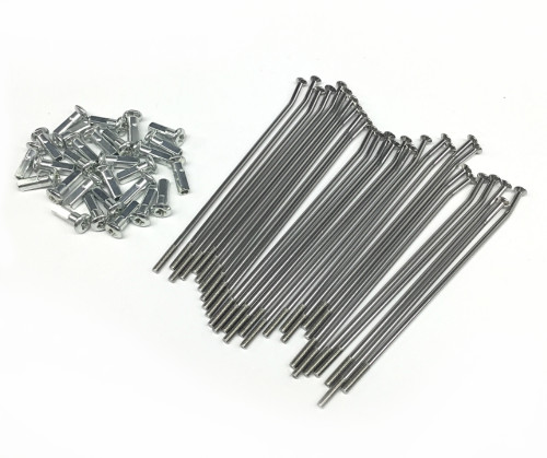 Excel Rear Stainless Spoke & Nipple Set 12 x 1.60 (XS0-22127)