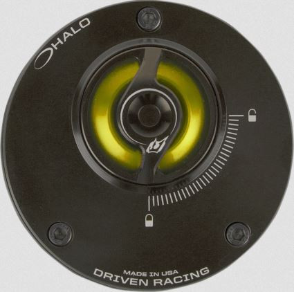Driven Halo Fuel Cap Gold (DHFC-GD)