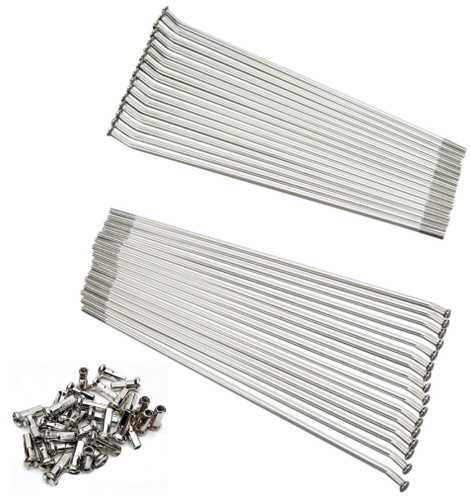 Excel Front Stainless Spoke & Nipple Set 17 x 1.40 (XS0-31177)