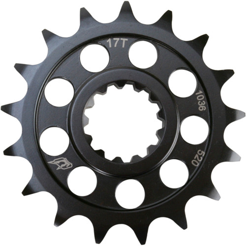 Driven Lightweight Steel Front Sprocket 17 Tooth (520 Conversion) (1036-520-17T)