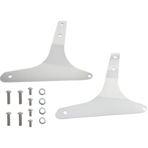 Cobra Square Mini 11" Chrome Sissy Bar Passenger Backrest (602-1101)