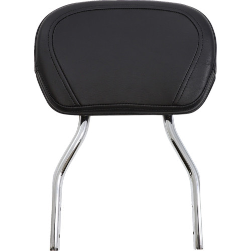 Cobra Round Short 14" Chrome Sissy Bar Backrest (02-8650)