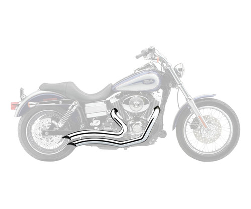 Cobra Speedster Short Swept Chrome Exhaust System (6224)