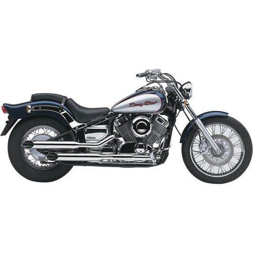 Cobra Classic Slash-Cut Chrome Exhaust System (2163SC)