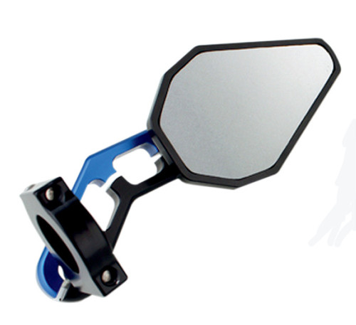 Driven D-Axis Blue Bar End Mirror (DXM-BL)