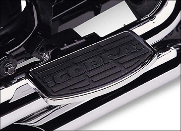 Cobra Classic Chrome Rear Passenger Floorboard Kit (06-3635)