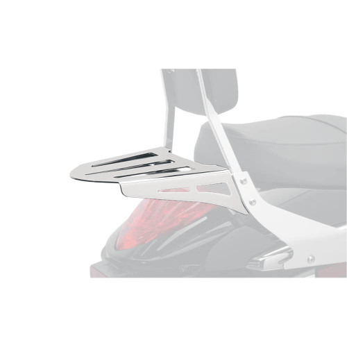 Cobra Laser Cut Chrome Luggage Rack for Cobra Sissy Bars (02-3606)