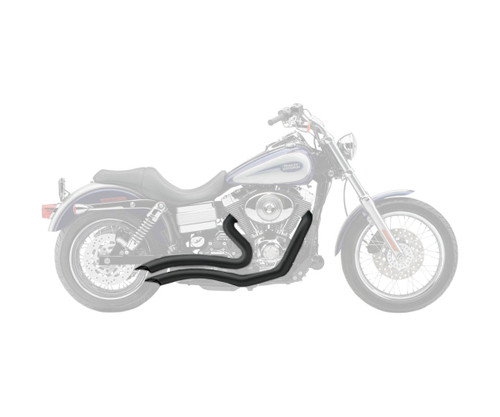 Cobra Speedster Short Swept Black Exhaust System (6229B)
