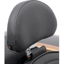 Drag Specialties EZ Glide II Small Backrest | Smooth (0822-0133)