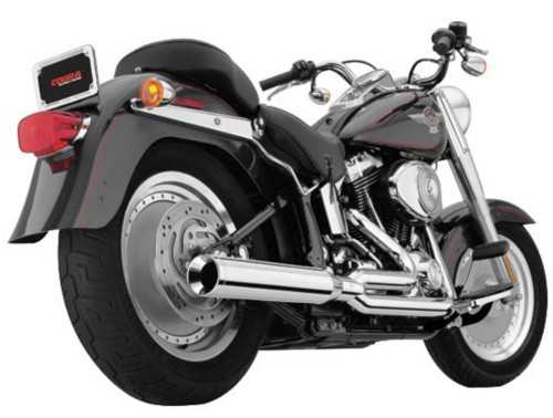 Cobra Power Pro HP 2-into-1 Chrome Exhaust (6420)