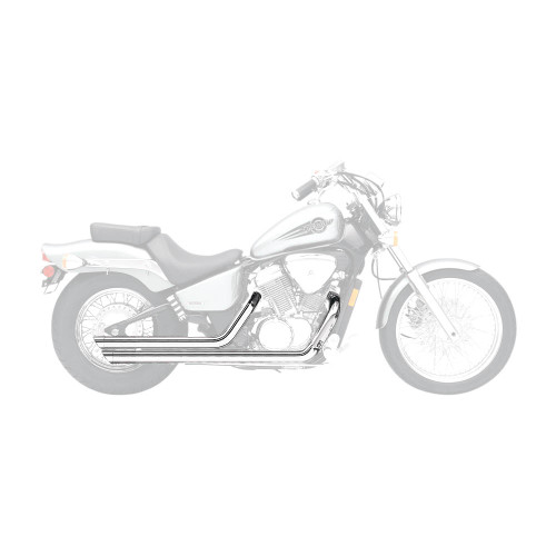 Cobra Streetrod Chrome Slash-Down Exhaust System for '01-up Spirit 750 (1924)