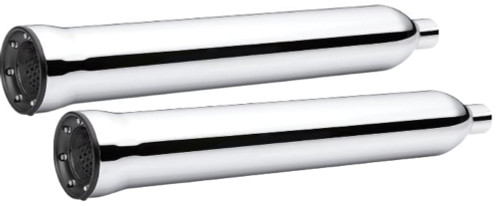 Cobra Freewheeler Slip-On Chrome Mufflers (6300)