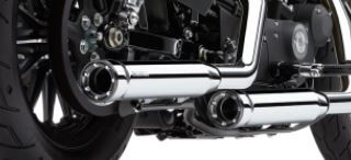 Cobra 3" RPT Chrome Slip-On Mufflers (6081)