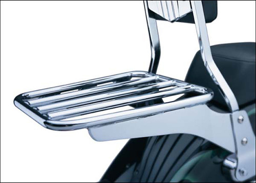 Cobra Tubular Chrome Luggage Rack for Sissy Bars (02-4468)