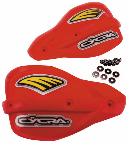 Cycra Pro Bend Enduro Replacement Red Handshields (1CYC-1015-32)