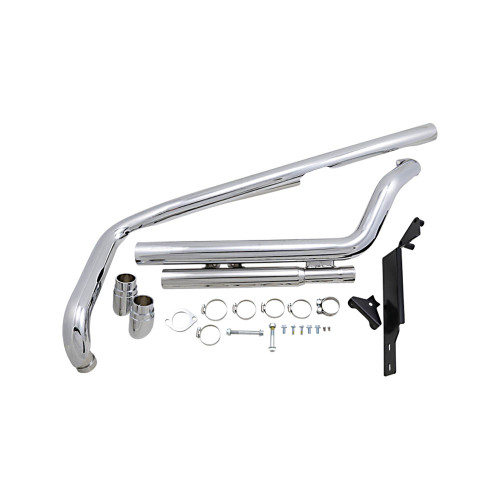 Cobra Speedster Slash-Down Chrome Exhaust System (1831)
