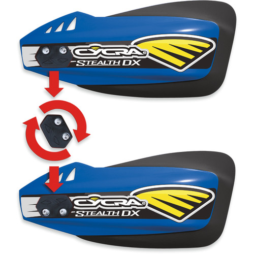 Cycra Stealth DX Racer Pack Blue Handshields (1CYC-0025-62X)