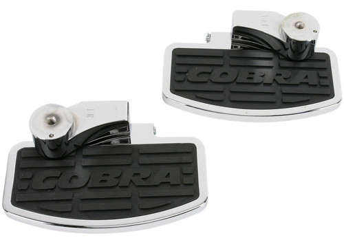 Cobra Classic Chrome Rear Passenger Floorboard Kit (06-3640)