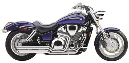 Cobra Speedster Slash-Down Chrome Exhaust System (1825)