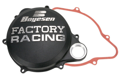 Boyesen Factory Clutch Cover | Black | '10-17 Honda CRF250R (CC-07AB)