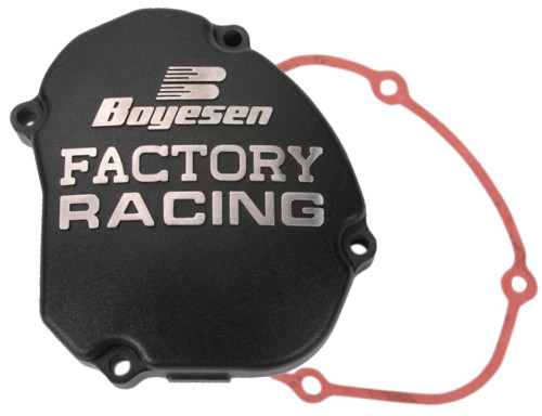 Boyesen Factory Ignition Cover | Black | '05-26 YZ125 / YZ125X (SC-33AB)