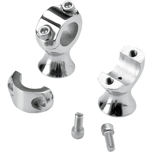 Biltwell Slimline Risers Chrome (6401-302-175)