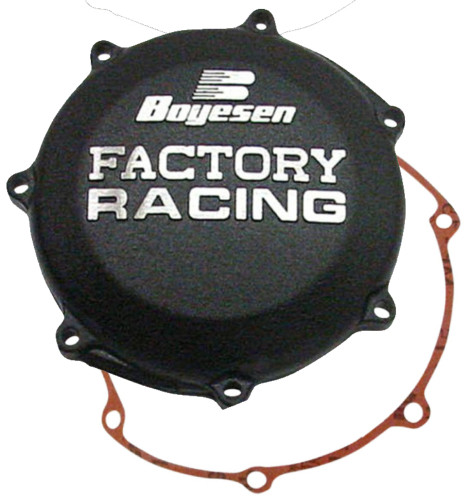Boyesen Factory Clutch Cover - Yamaha YZ250F / WR250F 2001-2013 | Black (CC-37B)